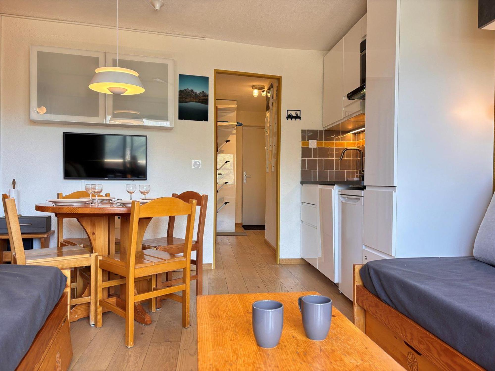 Apartment 2 Pieces Avec Balcon Pour 4 Personnes A Avoriaz - Fr-1-634-106